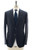 Isaia Napoli Dark Blue Stripe 100% Wool Suit