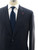 Isaia Napoli Dark Blue Stripe 100% Wool Suit