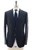 Isaia Napoli Dark Blue Stripe 100% Wool Suit