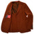 Isaia Napoli Rust Brown Wool Cashmere Sport Coat