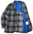 Kiton Napoli Blue Gray Plaid Cashmere Silk Sport Coat