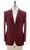 Kiton Red Black Check Cashmere Silk Sport Coat