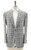 Kiton Gray Plaid Cashmere Silk Sport Coat