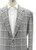 Kiton Gray Plaid Cashmere Silk Sport Coat