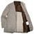 Kiton Brown Blue Plaid Wool Cashmere Silk Linen Sport Coat