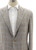 Kiton Brown Blue Plaid Wool Cashmere Silk Linen Sport Coat