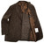 Kiton Napoli Brown Plaid Wool Silk Polyamide Cotton Sport Coat