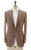 Kiton Napoli Orange Blue Check Cashmere Linen LASA Sport Coat
