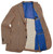 Kiton Napoli Orange Blue Check Cashmere Linen LASA Sport Coat