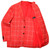 Kiton Napoli Red Windowpane Cashmere Wool Silk Linen LASA Sport Coat