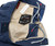 Kiton Napoli Blue Wool Silk Linen Stretch Drawstring Cargo Pants