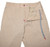Kiton Napoli Brown Cashmere Linen Stretch Drawstring Pants