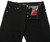 Kiton Black Jeans Cotton Polyester Stretch Denim