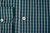 Kiton Napoli Green White Check Fine Cotton Men's Italian Dress Shirt