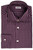 Kiton Napoli Purple White Check Fine Cotton Men's Italian Dress Shirt