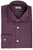 Kiton Napoli Purple White Check Fine Cotton Men's Italian Dress Shirt