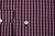 Kiton Napoli Purple White Check Fine Cotton Men's Italian Dress Shirt