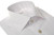 Kiton Napoli White Superfine Solid Cotton Men's Italian Dress Shirt