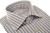 Kiton Napoli Navy Blue Brown Check Fine Cotton Men's Italian Dress Shirt