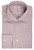 Kiton Napoli Red Navy Blue Check Fine Cotton Men's Italian Dress Shirt