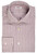 Kiton Napoli Red Navy Blue Check Fine Cotton Men's Italian Dress Shirt