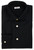 Kiton Napoli Black Superfine Solid Cotton Men's Italian Dress Shirt