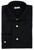 Kiton Napoli Black Superfine Solid Cotton Men's Italian Dress Shirt