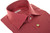 Kiton Napoli Red Burgundy Check Superfine Cotton Men's Italian Dress Shirt