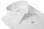 Kiton Napoli White Superfine Solid Cotton Men's Italian Dress Shirt
