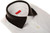 Isaia Napoli White With Brown Polo Collar Cotton Sport Shirt