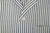 Isaia Napoli Blue Stripe Cotton Cashmere Camp Collar Sport Shirt