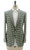 Kiton Napoli Yellow Blue Check Cashmere Sport Coat