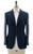 Kiton Napoli Blue Black Plaid Cashmere Sport Coat