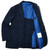 Kiton Napoli Blue Black Plaid Cashmere Sport Coat