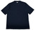 Kiton Napoli Dark Navy Blue Solid Cotton T-Shirt