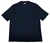 Kiton Napoli Dark Navy Blue Solid Cotton T-Shirt