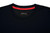 Kiton Napoli Dark Navy Blue Solid With Embroidered Logo Cotton T-Shirt