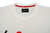 Kiton Napoli White Solid With Velvet Big Logo Cotton T-Shirt