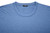 Kiton Napoli Blue Solid Silk Cotton T-Shirt