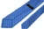 Stefano Ricci Blue Aqua Gray Square Garden Motif Hand Printed Silk Tie