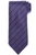 Stefano Ricci Purple Pink Circle Garden Motif Hand Printed Silk Tie