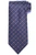 Stefano Ricci Red Blue Exquisite Italian Garden Motif Hand Printed Silk Tie