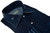 Sartorio Napoli Dark Blue Cotton Texas Western Denim Sport Shirt