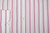 Isaia Napoli Mix Dress Shirt Purple Pink White Stripe Cotton Spread Collar