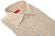 Isaia Napoli Italia Dress Shirt Yellow White Stripe Cotton Spread Collar