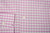 Isaia Napoli Mix Dress Shirt Purple Gray Check Cotton Spread Collar