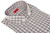 Isaia Napoli Mix Dress Shirt Pink Gray Check Cotton Spread Collar