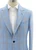 Sartorio Napoli Blue Brown Windowpane Canapa Wool Sport Coat