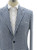 Sartorio Napoli Blue White Check Silk Linen Cotton Sport Coat