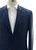 Sartorio Napoli Blue Brown Windowpane Virgin Wool Sport Coat